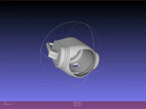 Doctor Who Cyberman Helmet 3D Print Model