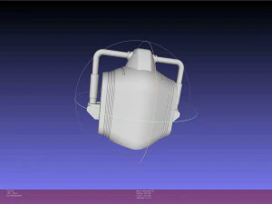 Doctor Who Cyberman Helmet 3D Print Model