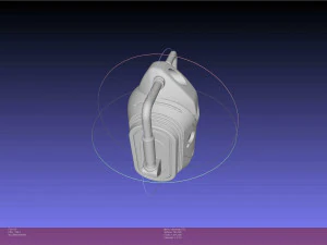 Doctor Who Cyberman Helmet 3D Print Model