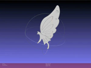 Заколка для волос Re Zero Echidna 3D Принт Модель