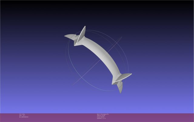 Darling In The Franxx Zero Two Cosplay Headgear Model Cetak 3D .c4d .max .obj .3ds .fbx .stl .blend 