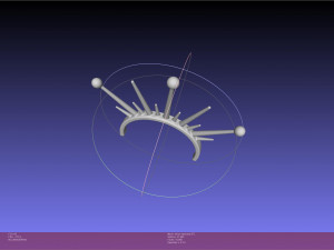 RWBY Weiss Hairband 3D Baskı Modeli