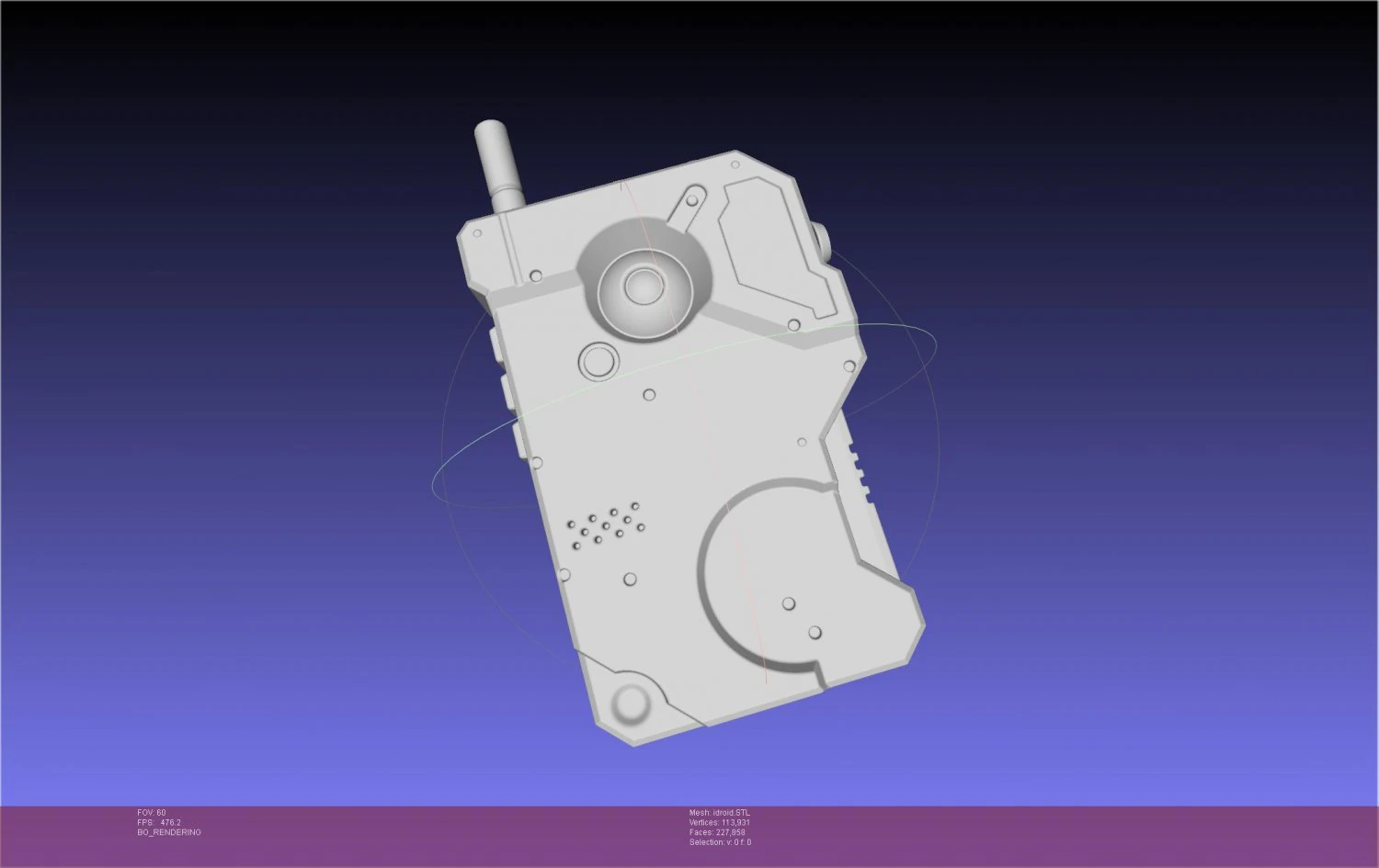 Metal Gear Solid V IDroid 3D Print Model .c4d .max .obj .3ds .fbx .stl .blend 