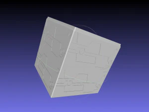 Kotak Hitam Nier Automata Model Cetak 3D