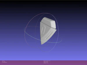 Evangelion Rei Unit 0 Backpack Printable Model 3D Print Model