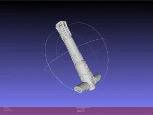 Star Wars Kylo Ren Crossguard Lightsaber 3D Print Model