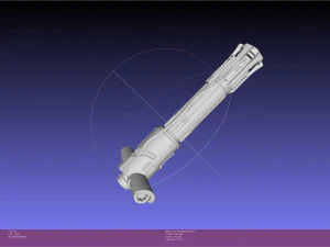 Star Wars Kylo Ren Crossguard Lightsaber 3D Print Model