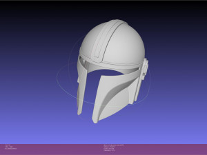 Star Wars Mandalorian Helmet 3D Print Model