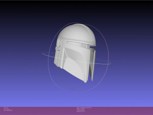 Star Wars Mandalorian Helmet 3Dプリントモデル