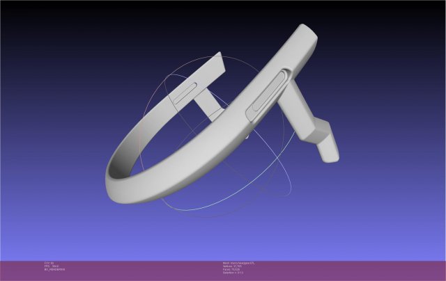 Overwatch Mercy Headgear Printable Model 3D प्रिंट मॉडल .c4d .max .obj .3ds .fbx .stl .blend 