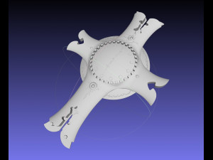 Mashu Kyrielight Shield 3D Printable Assembly 3D Baskı Modeli