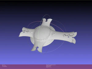 Mashu Kyrielight Shield 3D Printable Assembly 3D Print Model