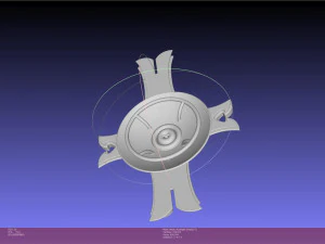 Mashu Kyrielight Shield 3D Printable Assembly 3D Print Model