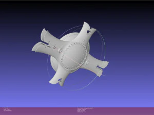 Mashu Kyrielight Shield 3D Printable Assembly 3D Print Model