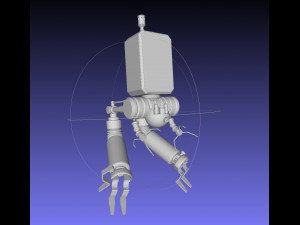 Simplified NieR Automata Pod 042 Basic Model 3D 打印模型