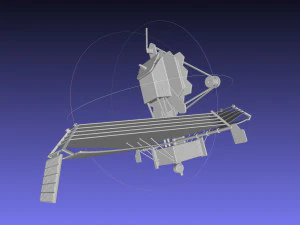 James Webb Space Telescope JWST Basic Model 3D Print Model