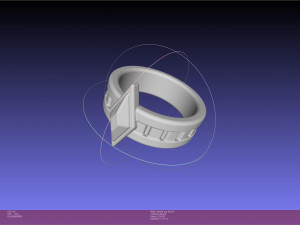 Final Fantasy XIV Yshtola Ring Printable Model 3D Print Model