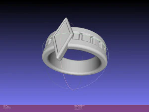 Final Fantasy XIV Yshtola Ring Printable Model 3D Print Model