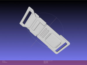 Star Wars The Mandalorian Bo Katan Belt Cover 3D Принт Модель