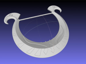 Zelda Goddess Harp 3D Print Model