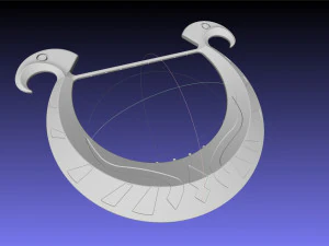 Zelda godin harp 3D printmodel