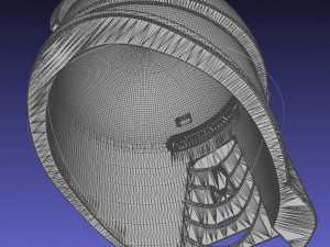 Battlestar Galacticar Cylon Zylon Centurion Helmet 3D printmodel