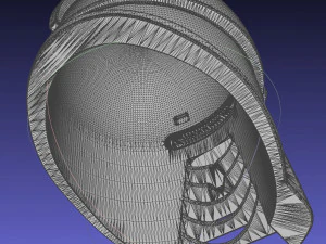 Battlestar Galacticar Cylon Zylon Centurion Helmet 3D Print Model