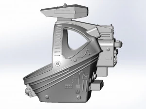 R&eacute;plica imprimible del casco del traje espacial ALIEN Modelo de impresión 3D