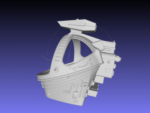 ALIEN Spacesuit Helmet Printable Replica Modelo de impresión 3D