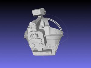 ALIEN Spacesuit Helmet Printable Replica Modelo de impresión 3D