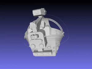 ALIEN Spacesuit Helmet Printable Replica 3D Print Model