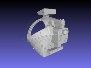 ALIEN Spacesuit Helmet Printable Replica Modelo de impresión 3D