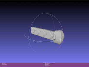 Kill La Kill Satsuki Sword And Sheath Printable Assembly 3D-Druckmodell