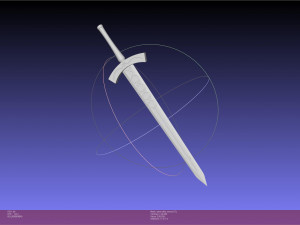 Fate Saber Alter Sword Printable Assembly 3D Print Model