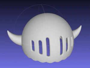 Mod&egrave;le imprimable du casque Seven Deadly Sins King Helbram Modèles 3D en vedette