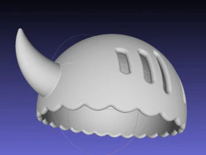 Seven Deadly Sins King Helbram Helmet Printable Model 3D Print Model