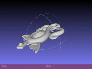 Final Fantasy XIV Yshtola Snake Pendant Basic Model 3D Print Model