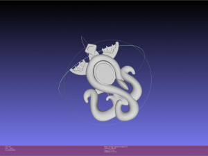 Final Fantasy XIV Yshtola Snake Pendant Basic Model Modelo de impresión 3D