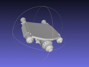 Star Wars Mandalorian Rising Phoenix Jetpack Parts Modelo de impresión 3D