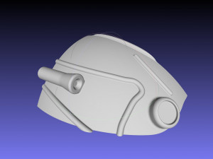 Bioshock Big Sister Helmet Modello di stampa 3D
