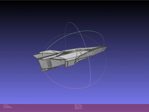 NASA X-43 Scramjet Experimental Plane Printable Miniature 3D Print Model