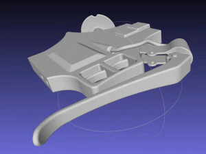Attack On Titan Thunder Spear Assembly 3D Print Model