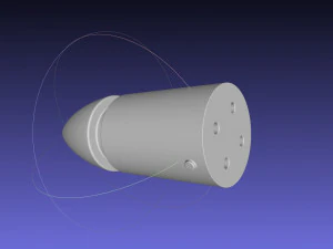 Attack On Titan Thunder Spear Assembly 3D Print Model