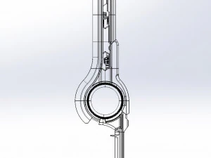 Xenoblade Chronicles Monado Sword Assembly 3D Print Model