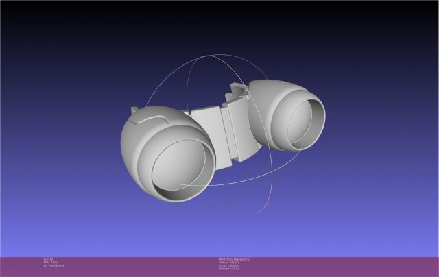 My Hero Academia Asui Tsuyu Headgear 3D Print Model .c4d .max .obj .3ds .fbx .stl .blend 