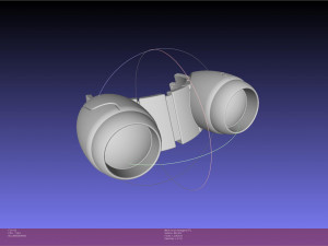 My Hero Academia Asui Tsuyu Headgear 3D Print Model