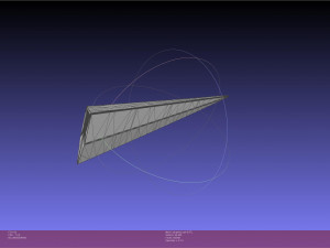 Bleach Ichigo Zangetsu Shikai Sword 3D-printmodel
