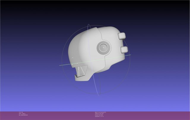 Elfen Lief Lucy Helmet Model do druku 3D .c4d .max .obj .3ds .fbx .stl .blend 