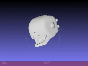 Elfen Lief Lucy Helmet 3D Print Model