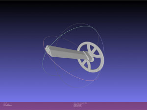 Bleach Kuchiki Rukia Sword Printable Assembly 3D Принт Модель